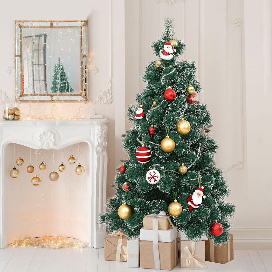 Santaco 1.5M 180 Tips Christmas Tree Full Pine Needle-1950770005608108038