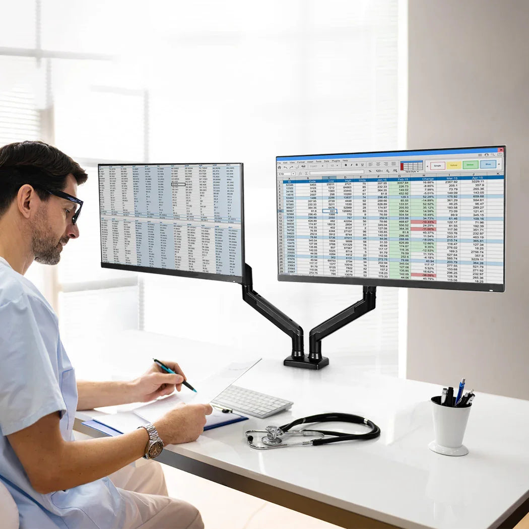 Traderight Monitor Stand Dual Arm  for 13"-32"-2018816795984662534