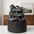 Spector Tabletop Water Fountain Resin Indoor Water Feature  3 Flow Levels Office-2061251862367178758
