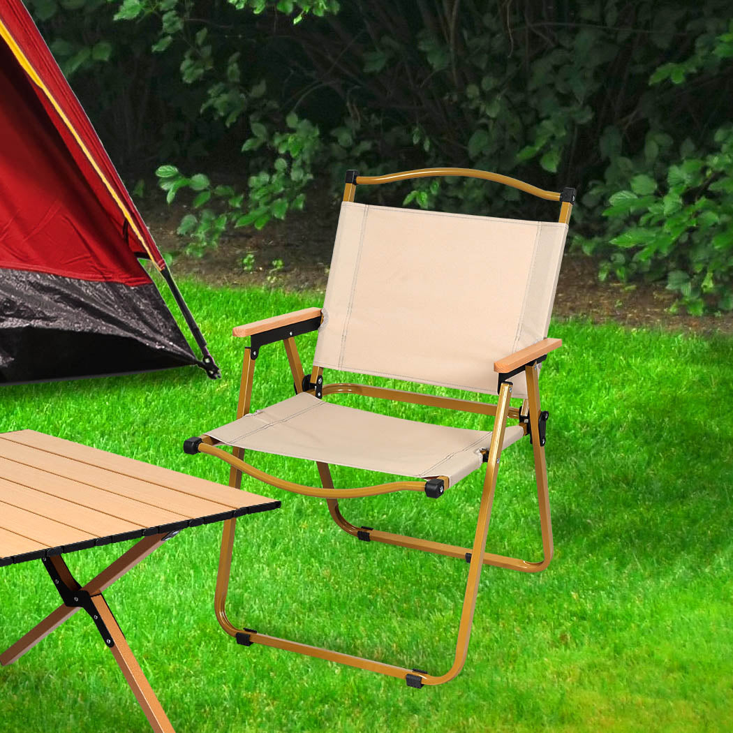 Levede 4PCS Camping Chair Folding Outdoor-1864184456194166790