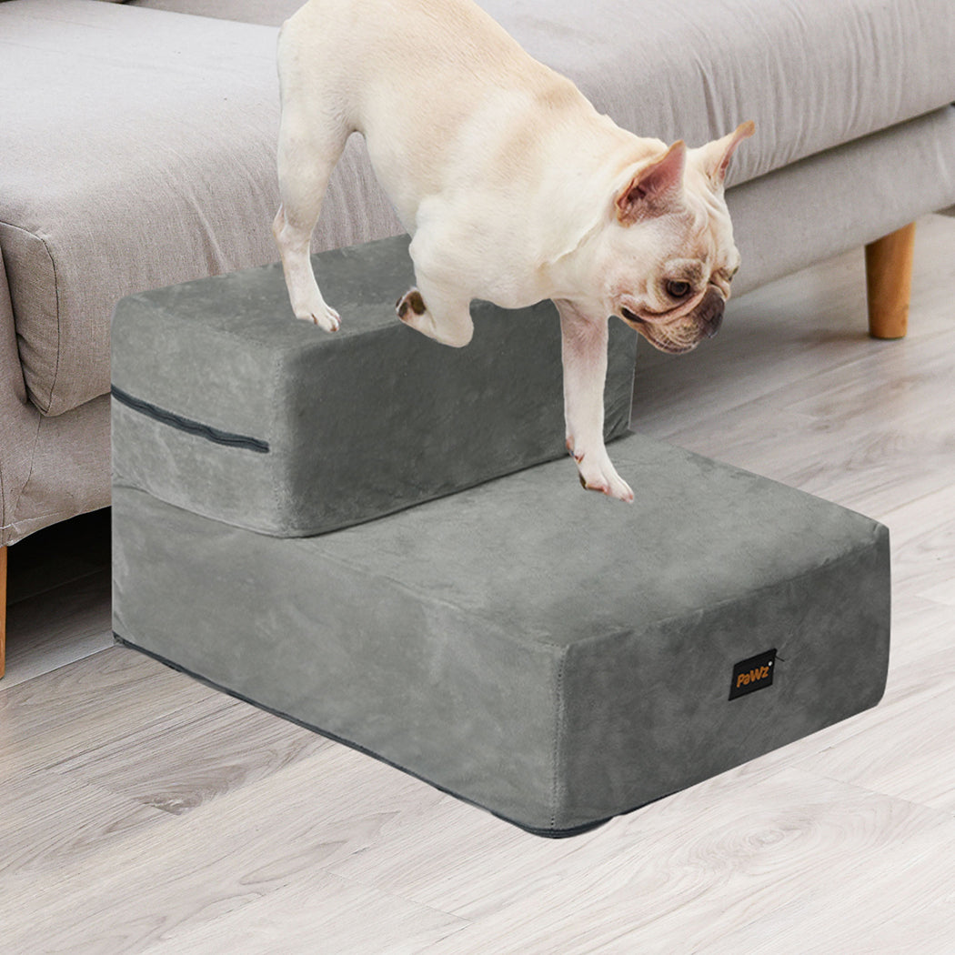 PaWz Pet Stairs 2 Step Ramp Portable Small-2006733132920918022