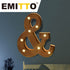 LED Metal Letter Lights Free Standing-1942353640740229126