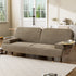 LEVEDE  CONVERTIBLE SOFABED WITH USB CHARGE AND SIDE TABLE-1894516737865551879