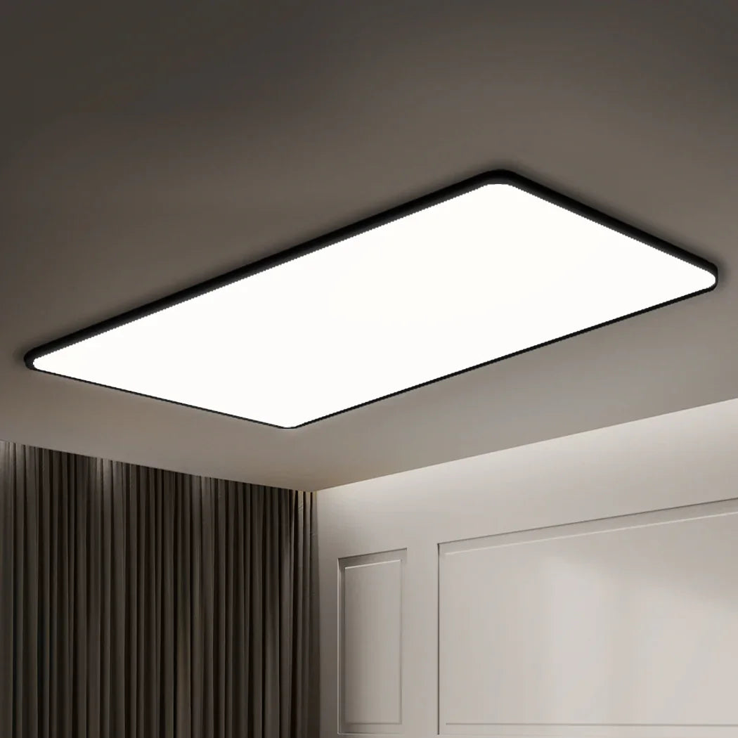 EMITTO 3-Colour Ultra-Thin 5CM LED Ceiling 90W Black-2018816811671359494