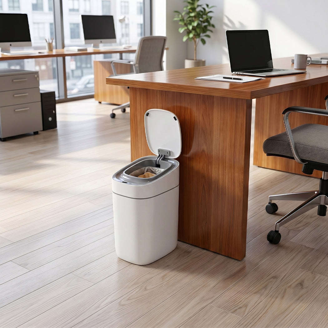 Toque Smart Sensor Trash Can 9L Automatic Touchless IPX4 Waterproof Bathroom-2072893580413898758