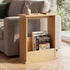 Levede Narrow Side Table Magazine Rack Slim End Bedside Storage Table Bedroom-2061251865689067526