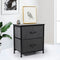Levede Storage Cabinet Chest of 2 Drawers Dark Grey-2018816789273776134