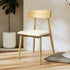 Levede 2x Dining Chairs Kitchen Chair Natural-1864183288890003462