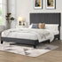 Levede Bed Frame Queen Size Mattress Grey-2018816929078317062
