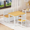 Bopeep Kids Table and Chairs Set Wooden Study Play 4PCS-1919892815270252550