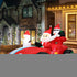 Santaco Christmas Inflatable 2.4M Santa Racing Sleigh-1950769999987740678