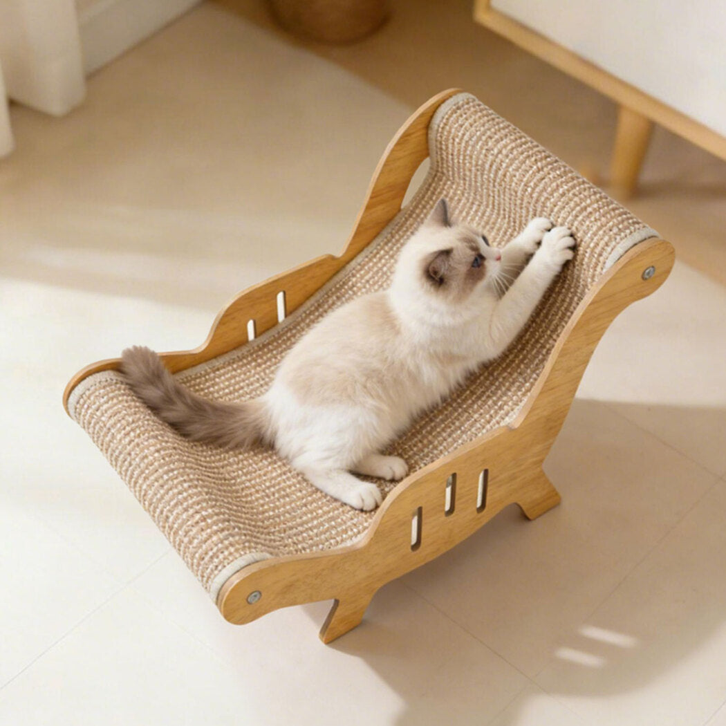Pawz Cat Scratcher Bed Lounge Chair Scratching Pad-2065254674474340358