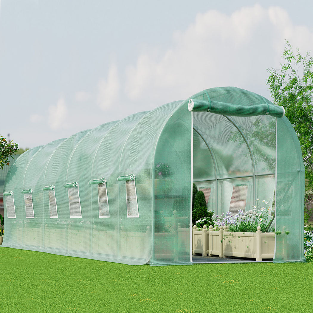 Lambu Greenhouse Walk-In Green House Shed 6M