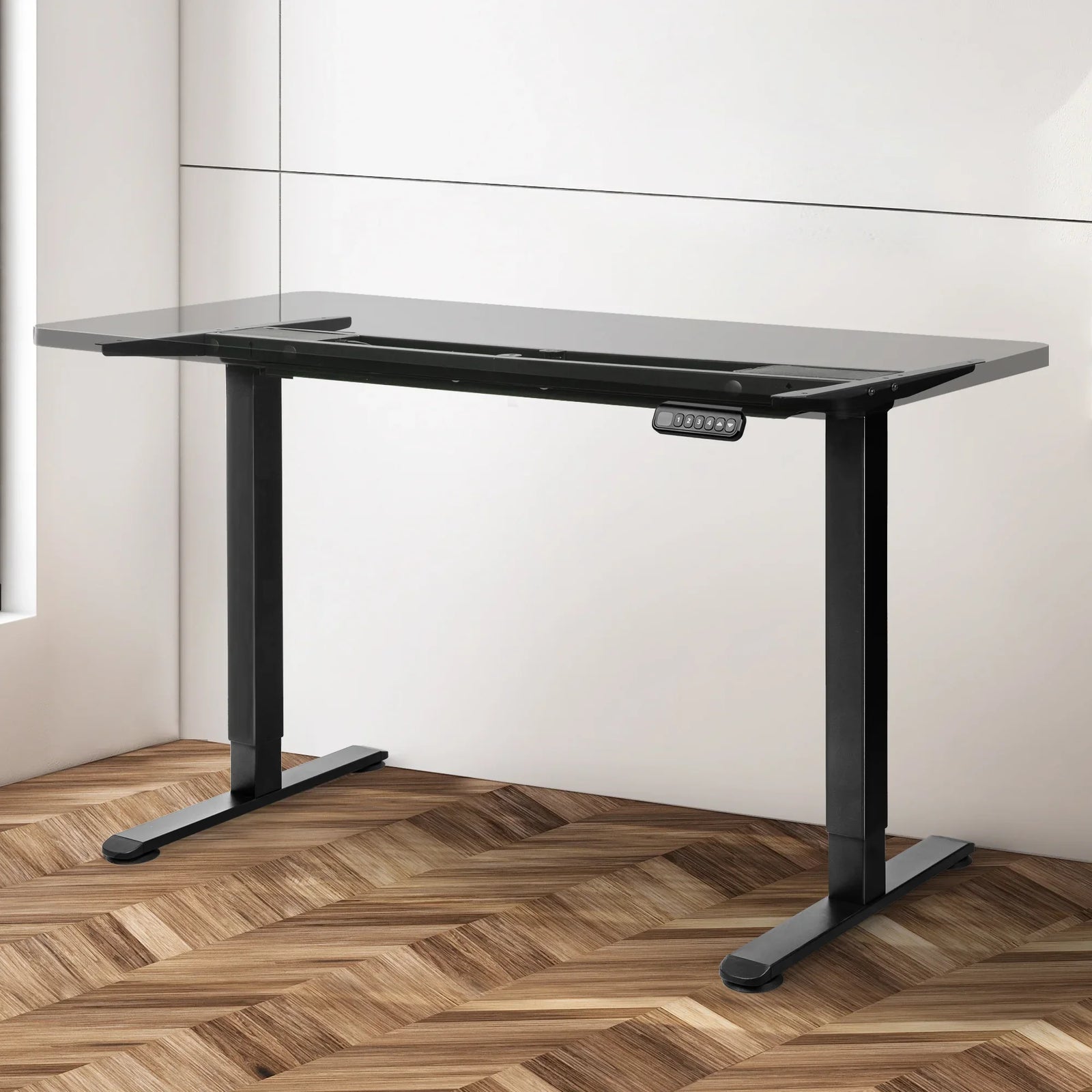 Levede Motorised Standing Desk Frame Black Dual Motor-2018816931775254534