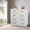 Levede Storage Cabinet Tower Chest Beige-2006733262323585031
