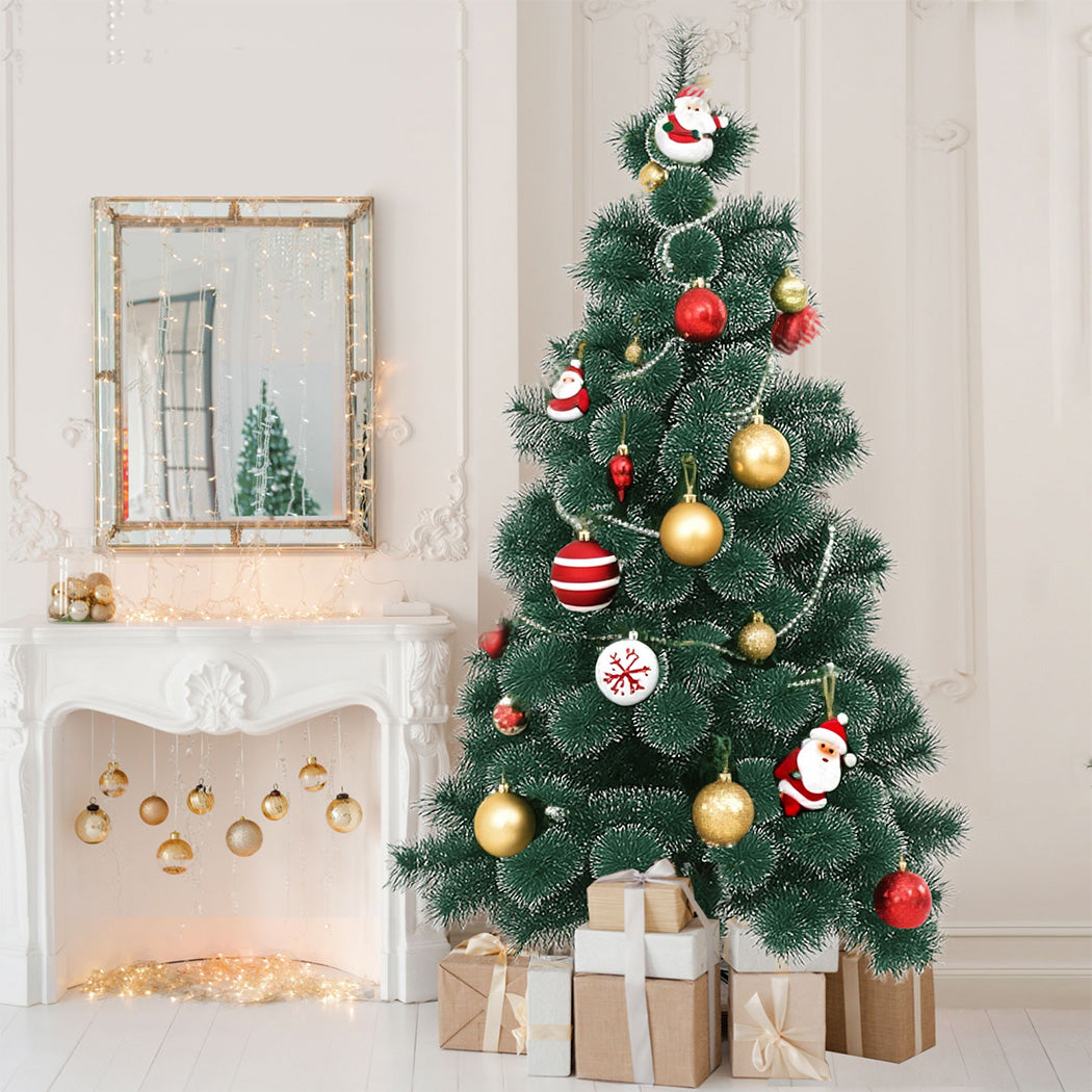 Santaco 1.8M 250 Tips Christmas Tree Full Pine Needle-1950770005780074502