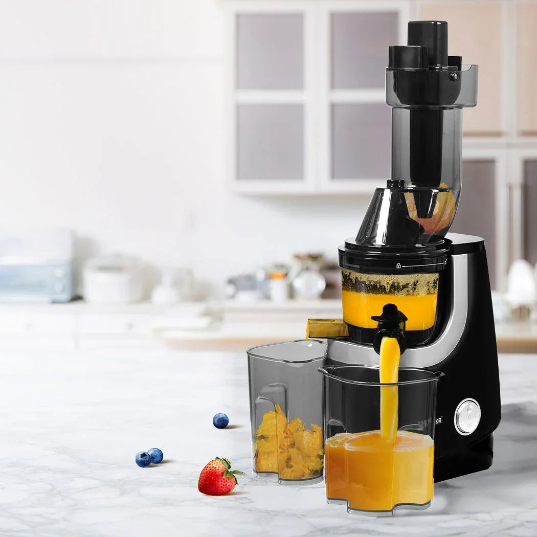 Spector Slow Juicer Cold Press Whole Black-2018816892524957702