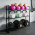 Centra Dumbbell Rack 3 Tier Weight Storage Organiser Stand Holder Home Gym 270kg-2050056768024875014