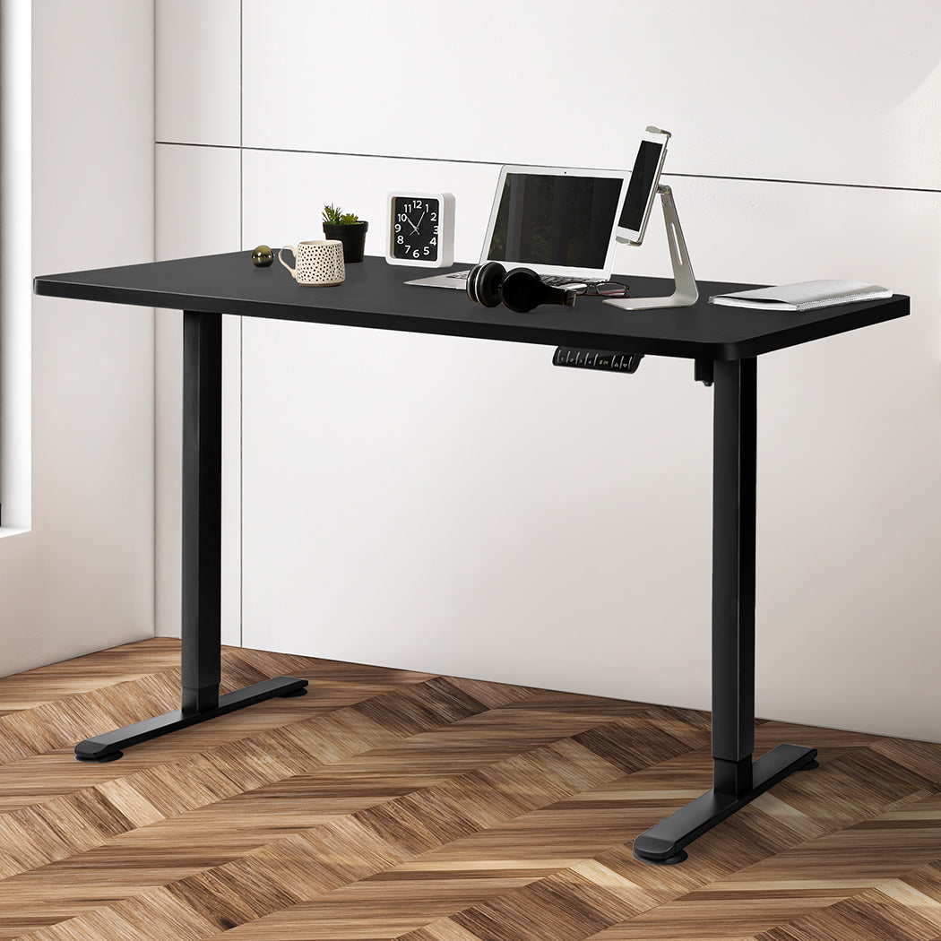 Levede Motorised Standing Desk Height 120cm Black 800x 1.5MM-1942353110055915526