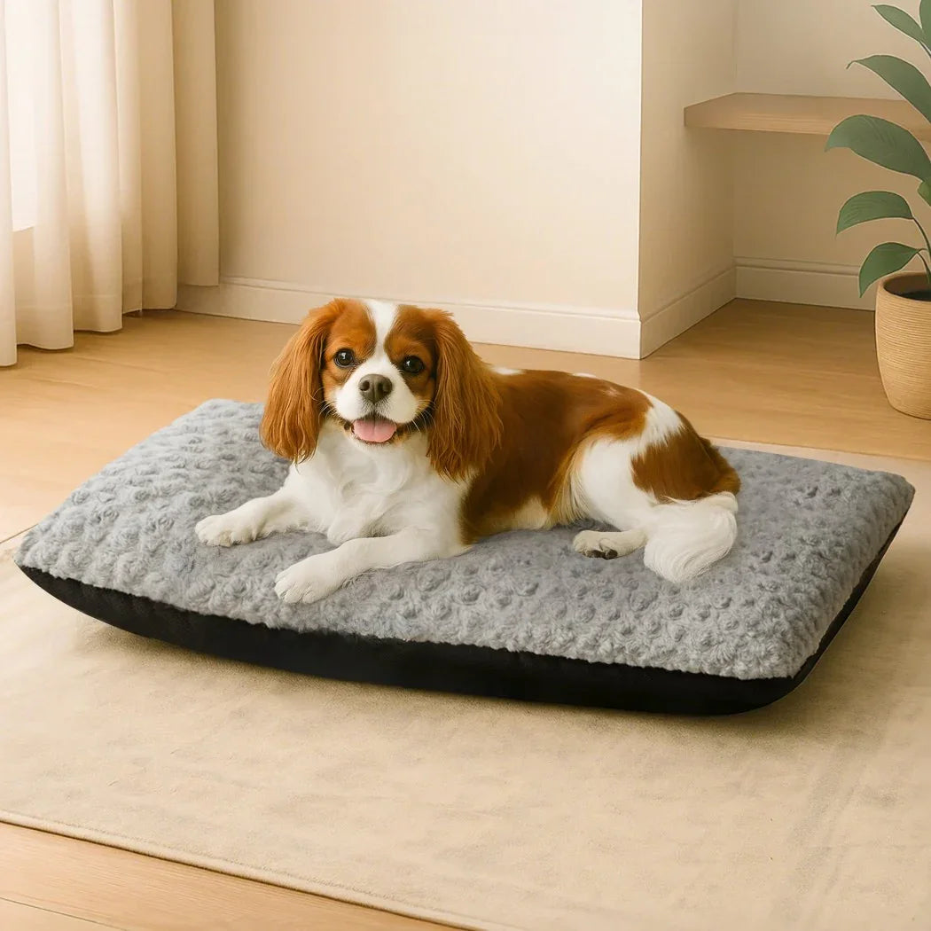 Pawz Pet Bed Dog Soft Warm Plush Mattress-2006733391894024198