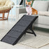 PaWz Adjustable Dog Ramp Height Stair Black-2029387229318746118