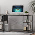 Levede L Shaped Computer Desk Corner Desk Brown-2018816895477747718