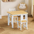 Bopeep Kids Table and Chairs Set Wooden 3PCS Study Play-2006732702165897222