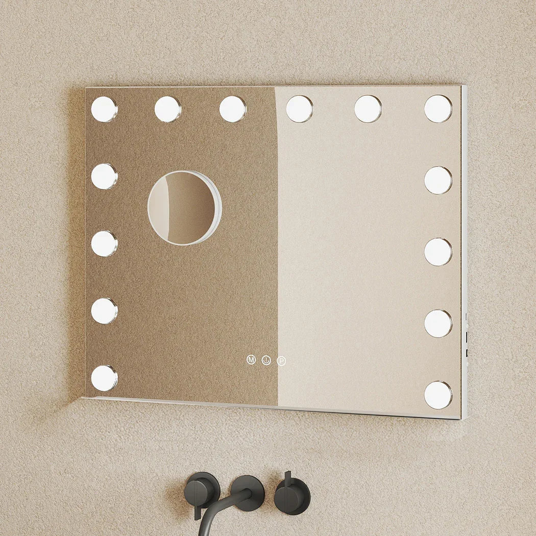 Yezi LED Vanity Makeup Mirror 42x50cm-2006732739474231302
