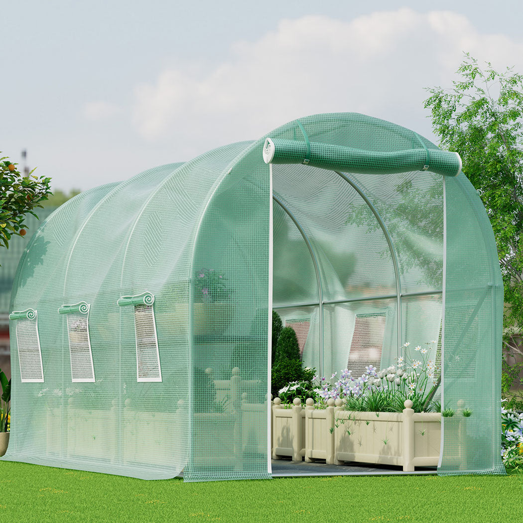 Lambu Greenhouse Walk-In Green House Shed 3M