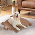 PaWz Pet Bed Cat Calming Beds Dog Squeaky L Tan Large-1864184506118967302