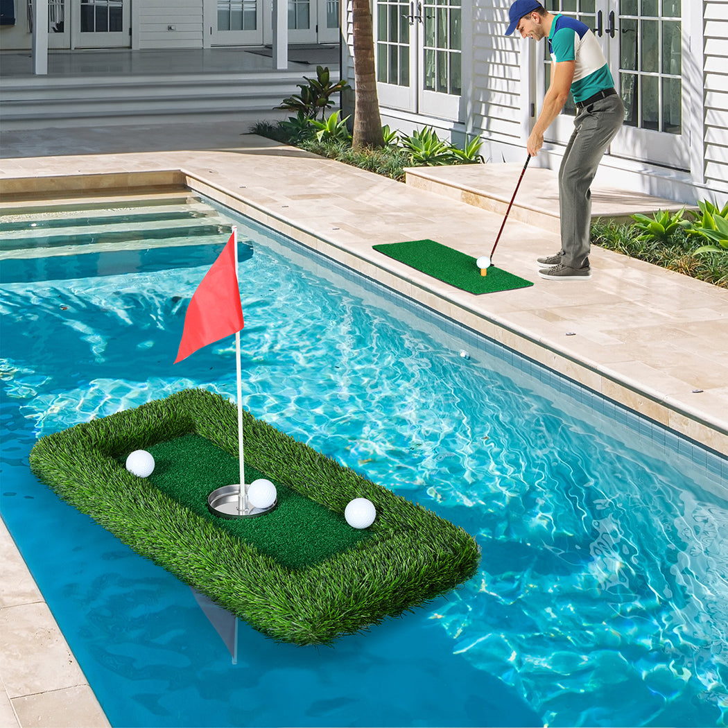 Centra Floating Golf Green Mat Set Outdoor-1919278355589500934