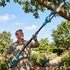Traderight Mini Chainsaw Pole Saw Brushless 700W 2.49m Adjustable Head Blue-2109799594869854215