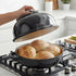 Toque Enamelled Cast Iron Dutch Oven Pot Sourdough Bread Baking Kitchen 24cm-2050056855639691270
