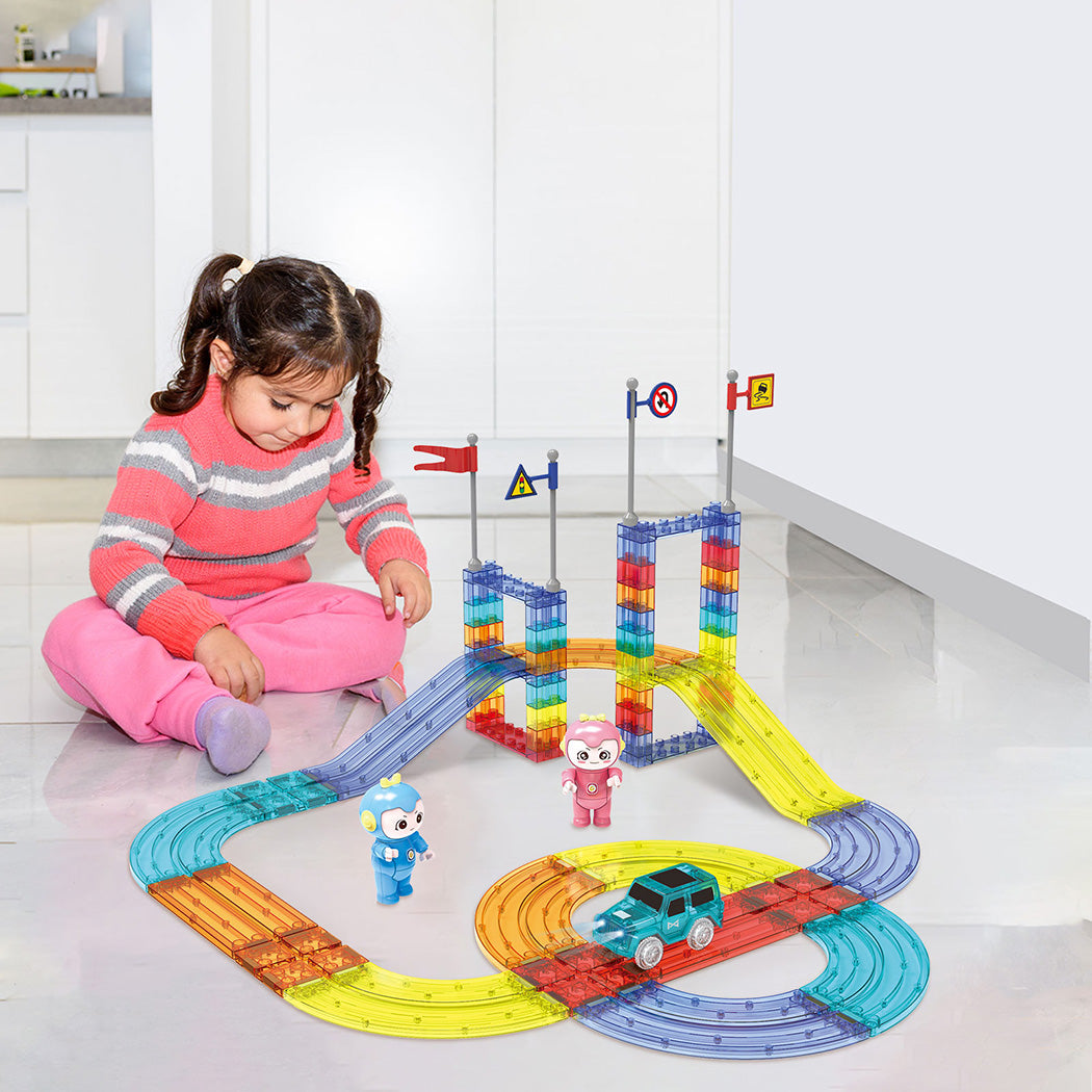 Kids Magnetic Tiles Blocks