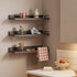 Levede Floating Wall Shelves  3 Pcs Wall Mounted Storage Display Rack Bedroom-2050059023952252934