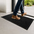 Marlow Front Door Mat TPE Non Slip Low Profile with Drainage Holes Black-2109799592118390791