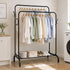 Levede Clothes Rack Heavy Duty Garment Rack Carbon Steel 95kg Black-2100034943404085254