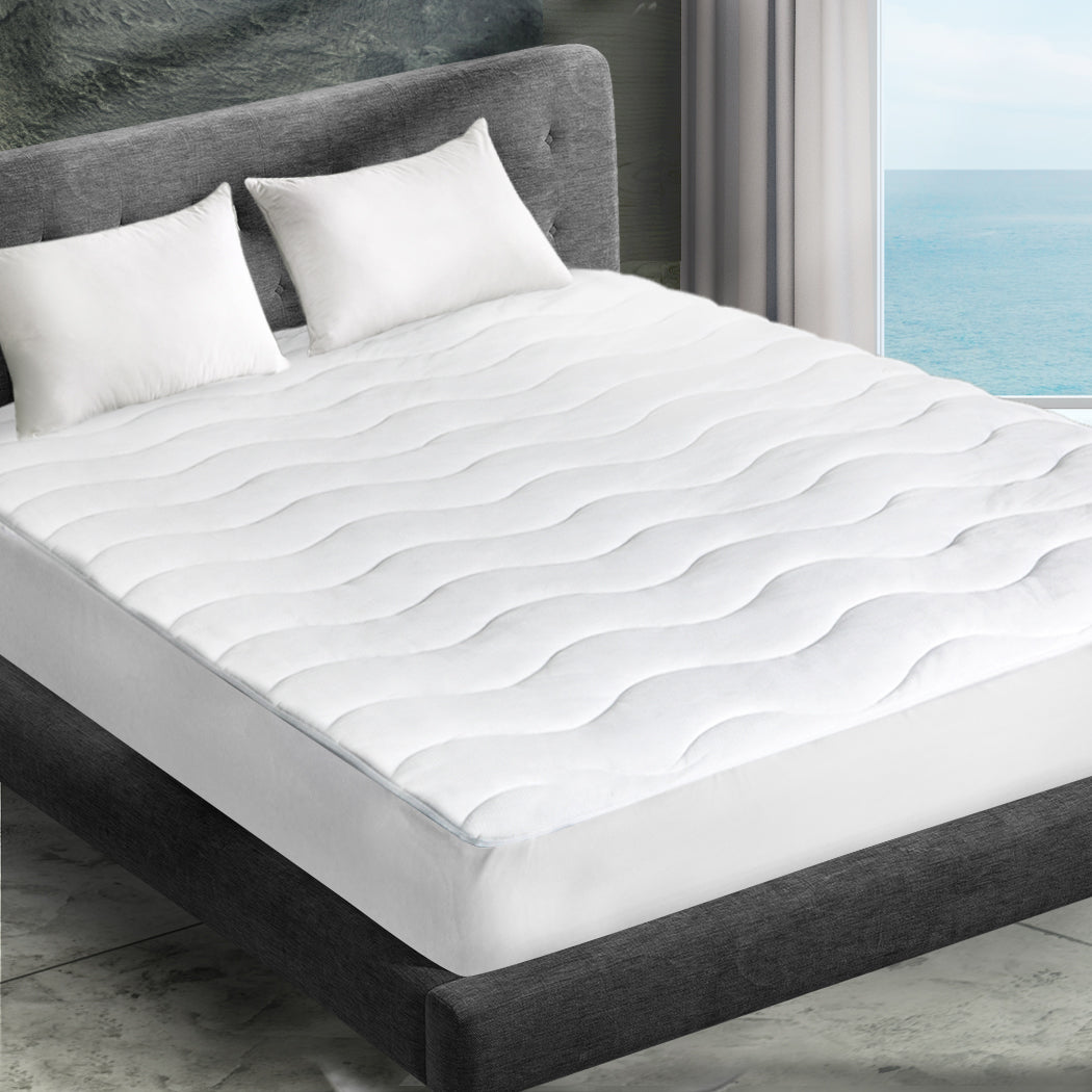 Dreamz Cool Mattress Topper Protector Queen-2065254526931308550
