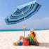 Mountview 2.2M Outdoor Beach Umbrellas Sand Blue-1910112264728481798