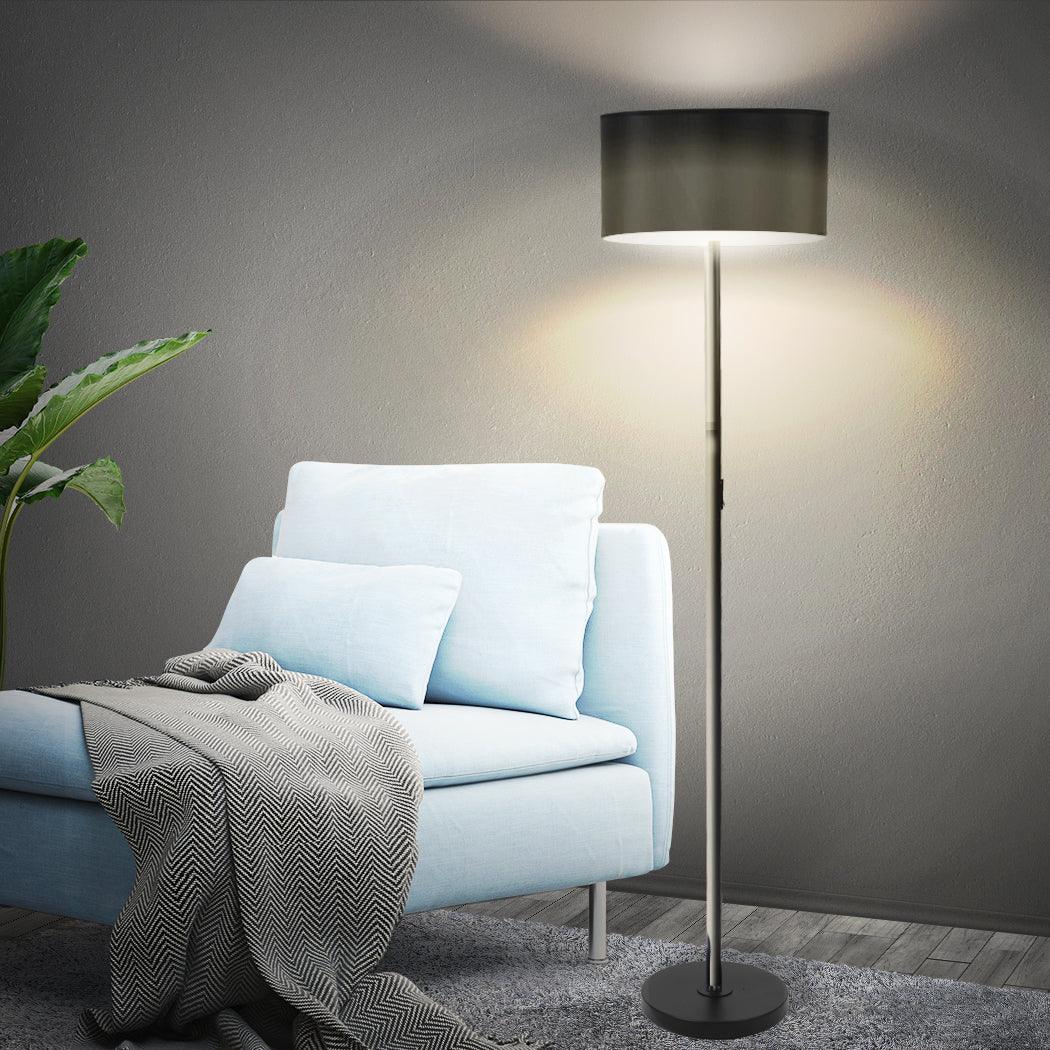 EMITTO Modern LED Floor Lamp Stand Reading Black-2018816807078596614