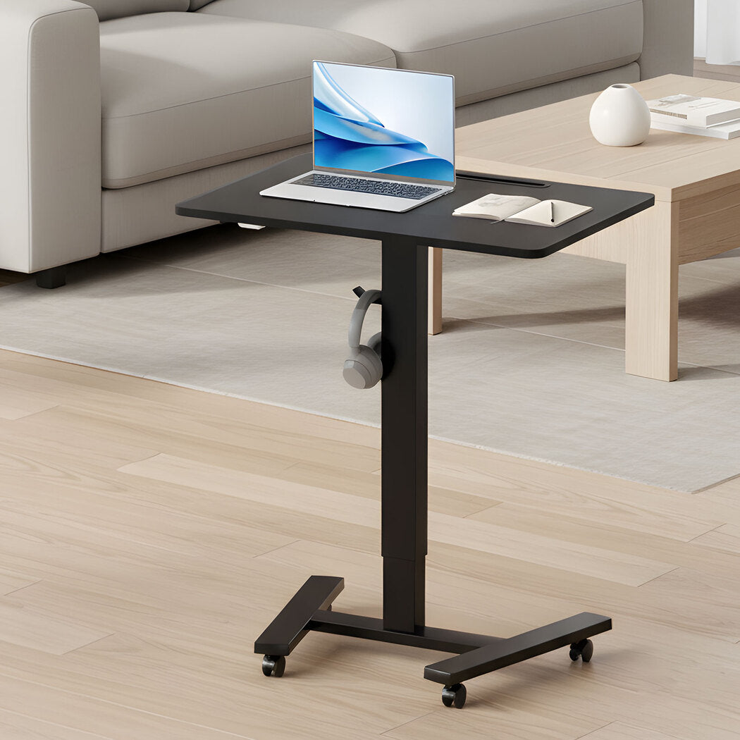 Levede Mobile Standing Desk Adjustable Height Table-2011971109553049606