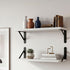Levede Floating Wall Shelves 2Pcs Deep Wall Mounted Display Book Shelf Bedroom-2061251868176289798