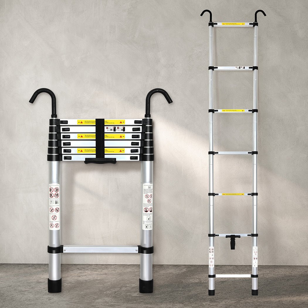 Traderight Telescopic Ladder 7 Step