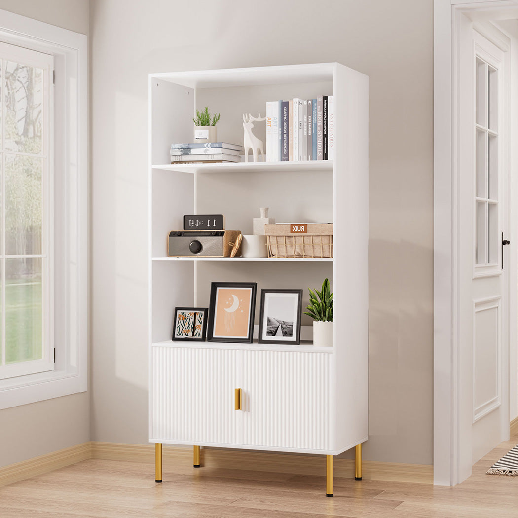 Levede Display Shelf 3 Tier Bookshelf-1894516760032448519