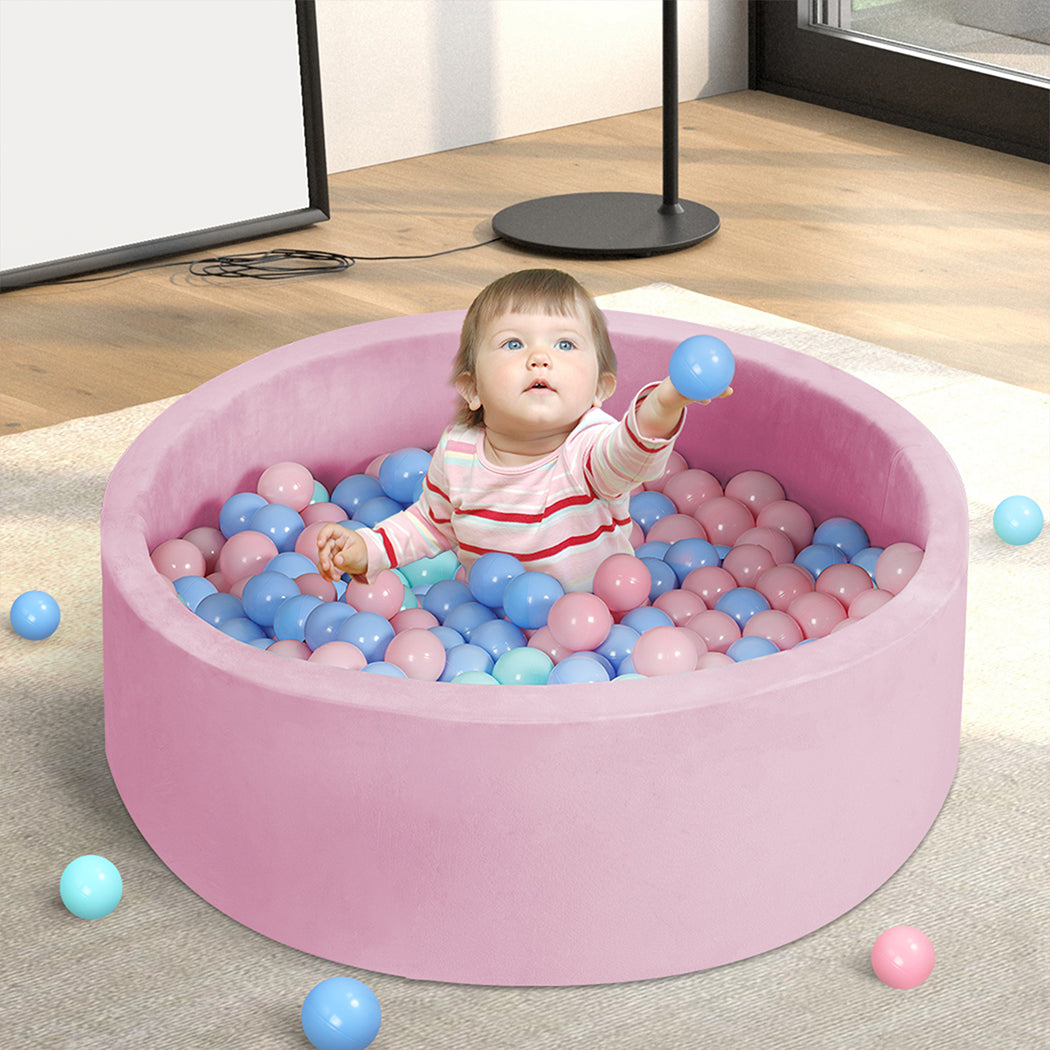 BoPeep Kids Balls Pit Baby Ocean Play Pink-1864184326464344070