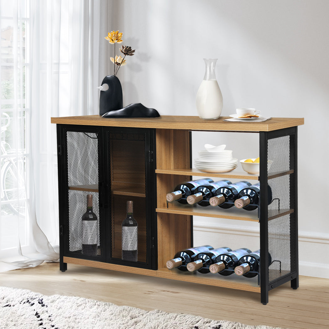 Levede Bar Cabinet Buffet Sideboard-1864183280887271430