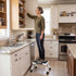 Levede Folding Aluminium Step Stool 150kg 3 Height Adjustable Portable Multi-Use-2050059014036918278