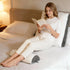 Dreamz Memory Foam Wedge Pillow Bed Back Neck Support Leg Raiser Cushion-2050056765076279302