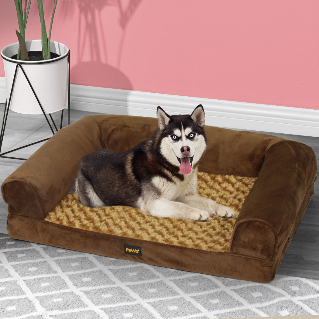 PaWz Pet Bed Sofa Dog Bedding Soft Warm L-1894516777250066438