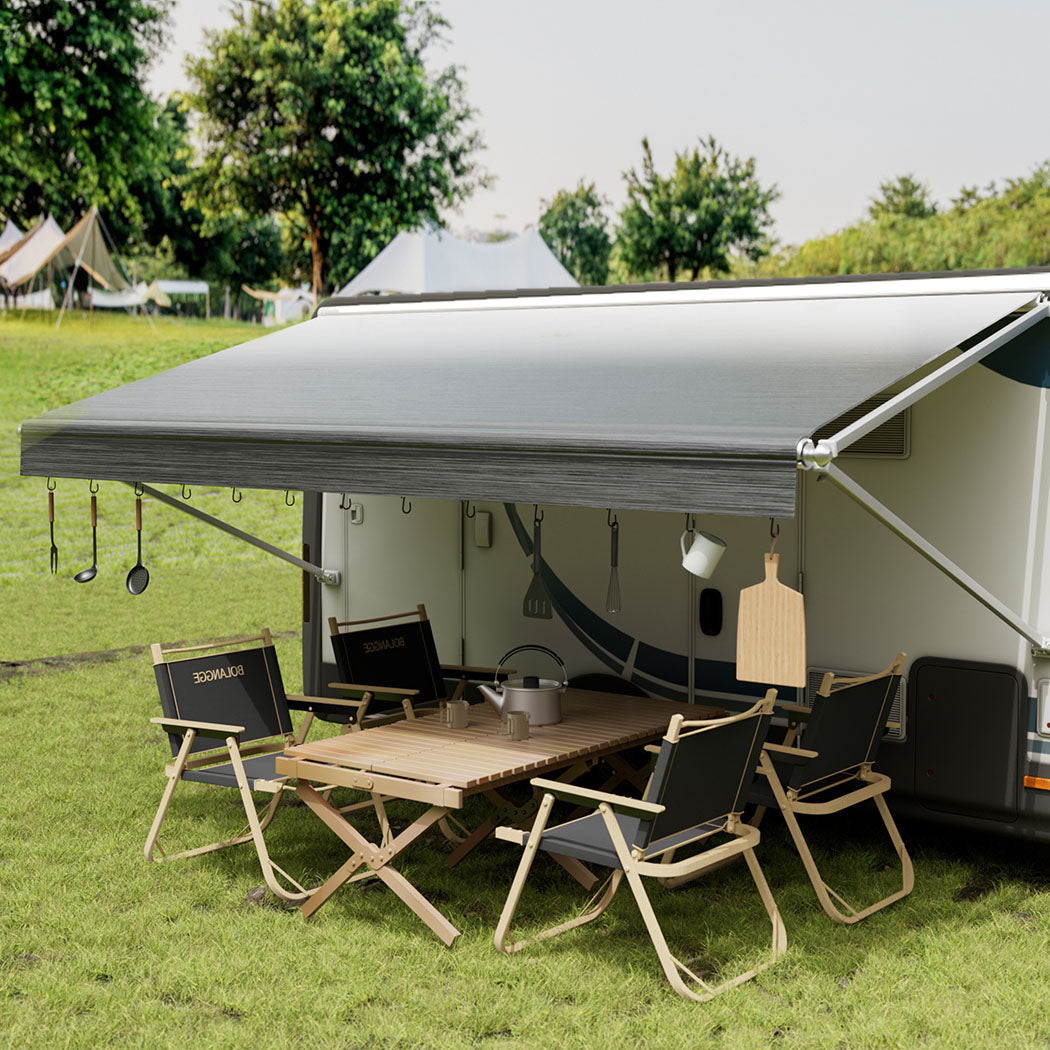 Manan 15FT RV Awning Fabric Replacement 18.05oz Caravan-1894516799727341575